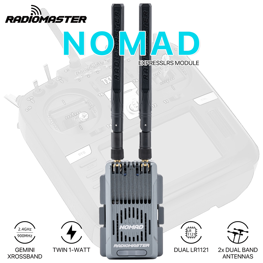 Moduł Radiomaster Nomad Dual B – Radiomaster Ranger 2.4Ghz Elrs Module recenzja i cena