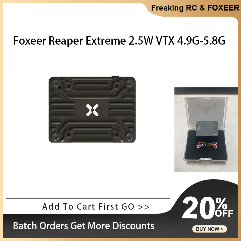 Foxeer 4.9G~6G Reaper Extreme  – Radiomaster Ranger 2.4Ghz Elrs Module recenzja i cena